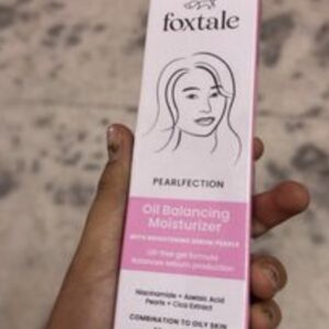 Foxtale Pearlfection Oil Balancing Moisturizer (50ml)