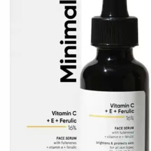Minimalist Vitamin C + E + Ferulic 16% Face Serum (20ml)