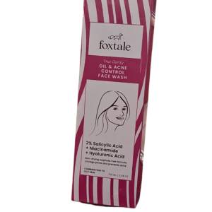 Foxtale True Clarity Oil & Acne Control Face Wash (100ml)