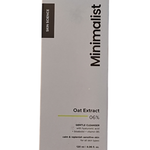 Minimalist Oat Extract 06% Gentle Cleanser (120ml)