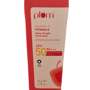 Plum Squalane & Vitamin E Dewy-Bright Sunscreen SPF 50 PA+++ (50g)