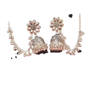 Fulki Floral Jhumka Earrings