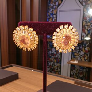 Fulki Crystal Bloom Stud Earrings