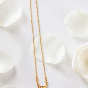 Fulki Crescent Charm Necklace