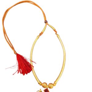 Traditional Crescent Pendant Necklace