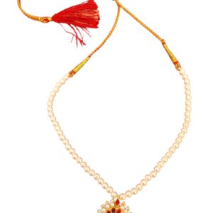 Pearl Floral Pendant Necklace