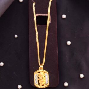 Fulki Ganesha Divine Pendant Necklace
