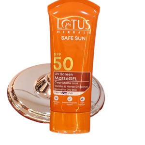 Lotus Herbals Safe Sun SPF 50 Matte Gel Sunscreen