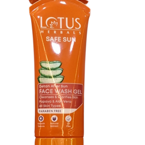 Lotus Herbals Safe Sun Detan Face Wash Gel