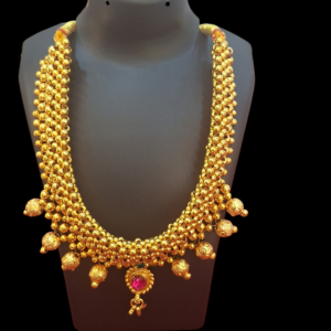 Classic Gold Bead Choker