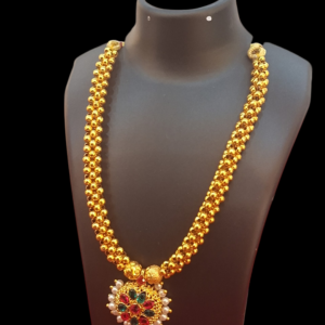 Multicolor Floral Pendant Mala