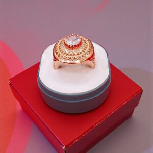 Diamond White Royal Ring