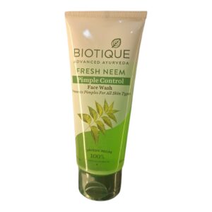 Biotique Advanced Ayurveda Fresh Neem Pimple Control Face Wash