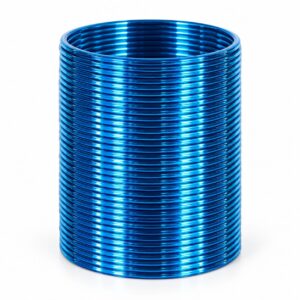 Royal Blue Metallic Glossy Bangle Set