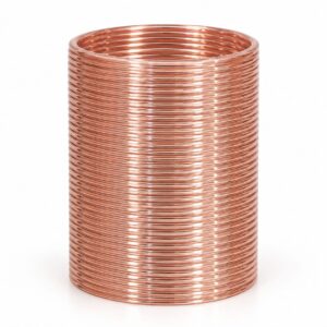 Shiny Rust Thin Bangle Set Of 36