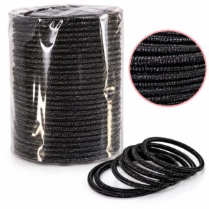Black Gillter Matal Bangle Set Of 36 - Image 2